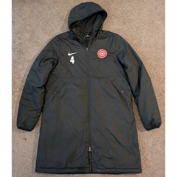 Nike Repel Parka Fill Soccer Portland Thorns Becky Sauerbrunn Team Issued Jacket - Picture 1 of 9